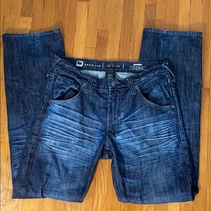 ✅ EXPRESS Denim Lab Slim Low Rise Straight Jeans